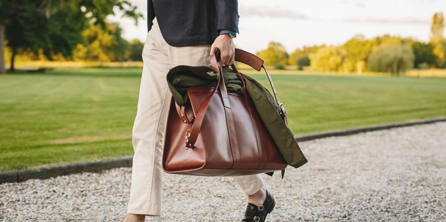 The Leather Duffle