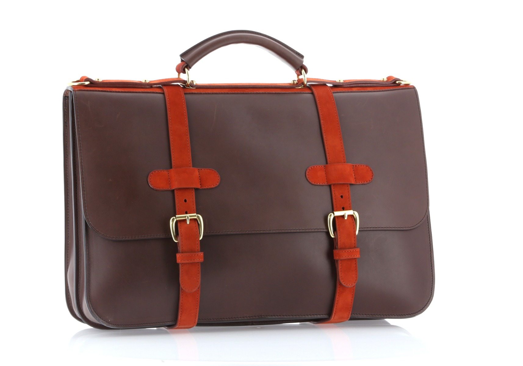 english leather briefcase