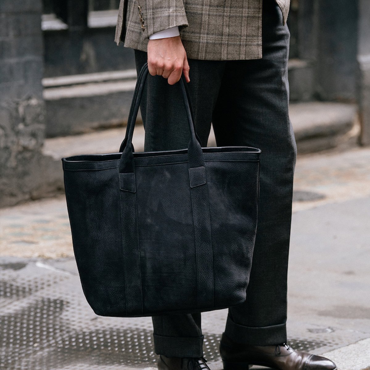 Introducing: The nubuck tote – Permanent Style